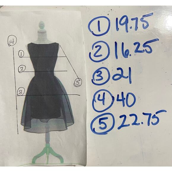 EUC - Jones New York Wool Faux Wrap Dress - Picture 6 of 6